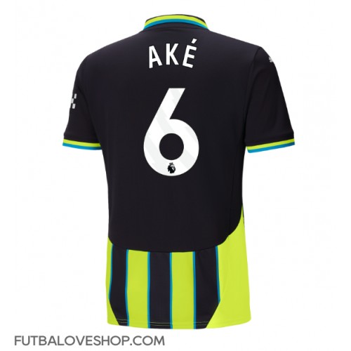 Dres Manchester City Nathan Ake #6 Preč 2024-25 Krátky Rukáv